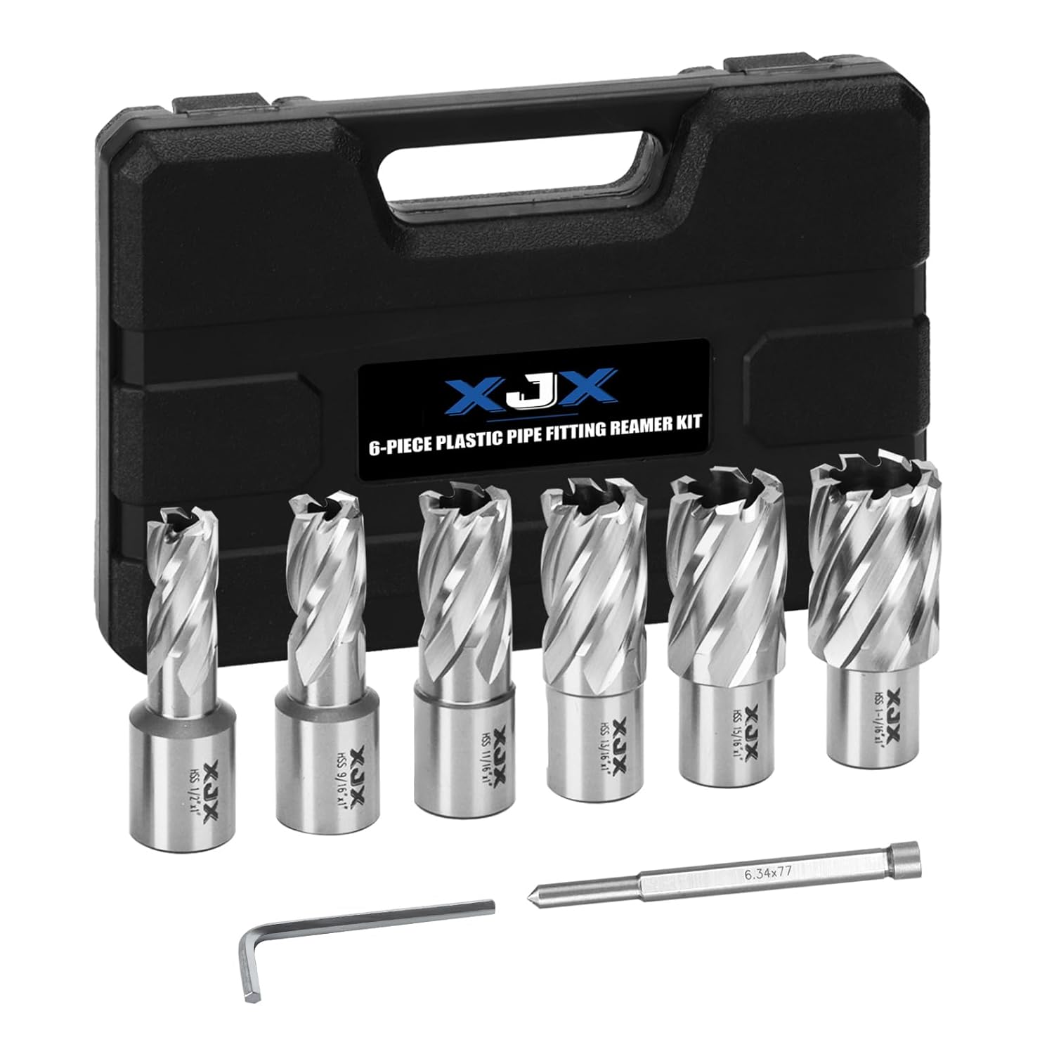 XJX 8-Pc Magnetic Drill Bits (1/2