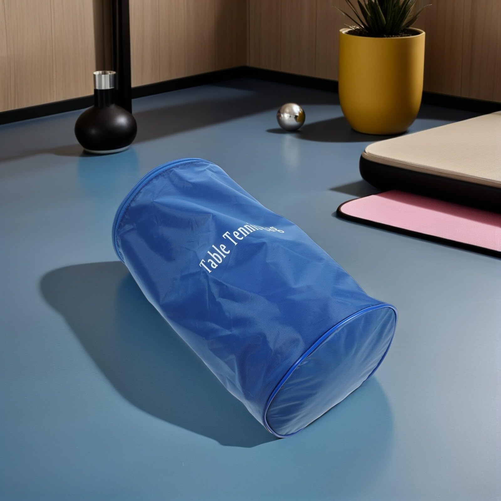 SHERCHPRY Borsa Porta Palline da Tennis da Tavolo Oxford Resistente Organizer Compatto da Viaggio per Palline da Allenamento Cestino Multiuso per Pickleball e Golf Set da 2 Pezzi con