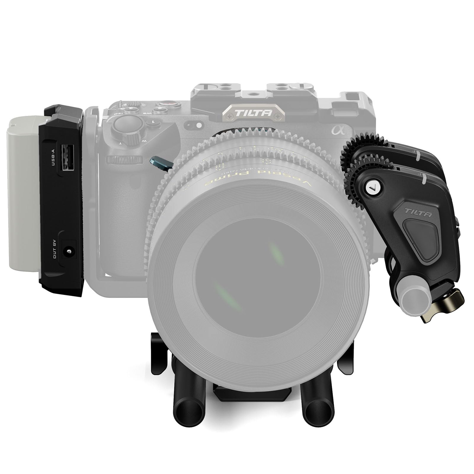 Tilta Nucleus Autofokus Adapter Dual Nano II Motor Kit E-Mount auf PL Mount mit Nucleus Nano II Motor für Nucleus-M II und Nucleus Nano II Wireless Lens Control Systems WLC-T07-K1