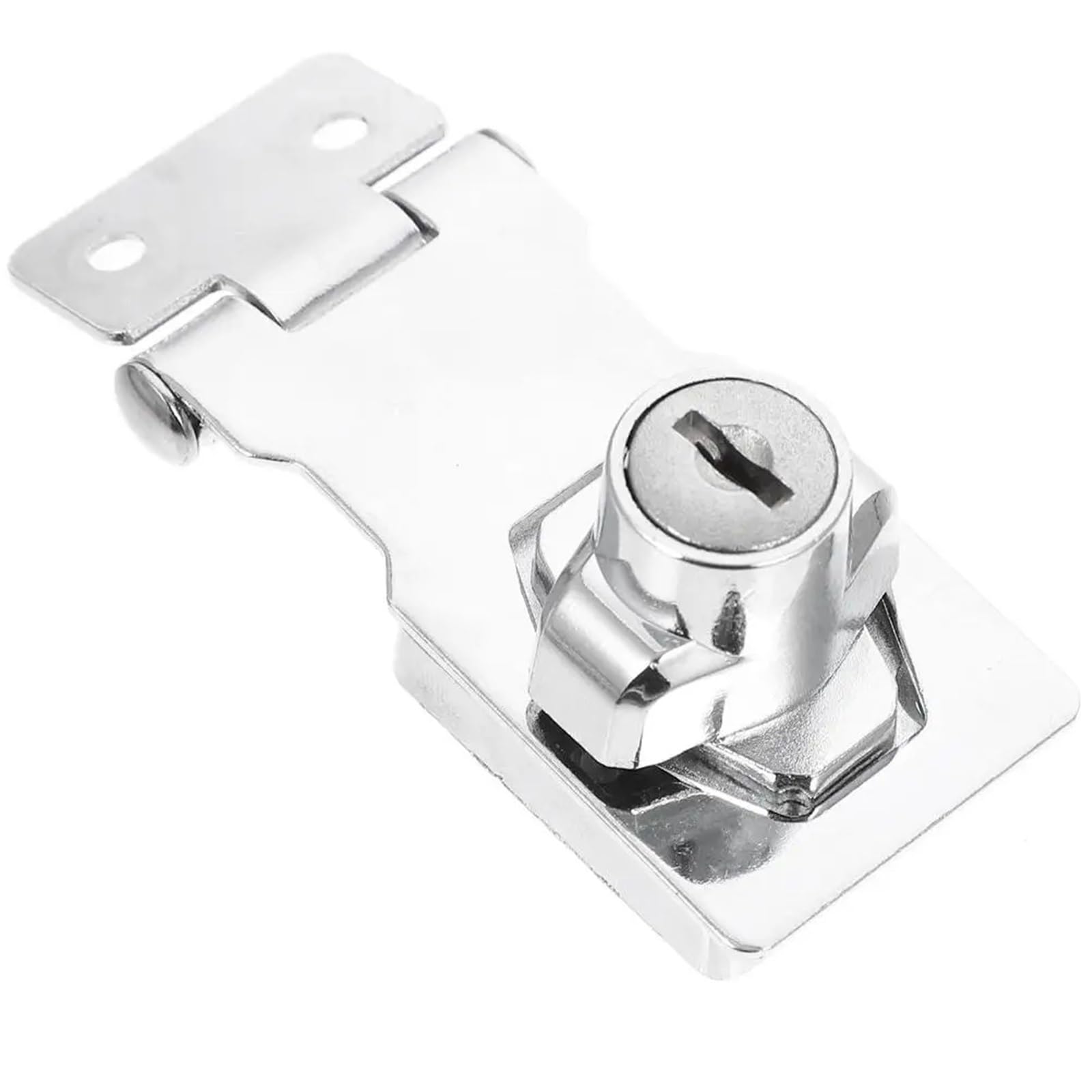 Cerradura de gabinete 2,5 pulgadas, cerrojo con llave acero inoxidable for seguridad puertas, pestillo muebles, escaparate armario escritorio pequeño, antirrobo, uds Para Puertas