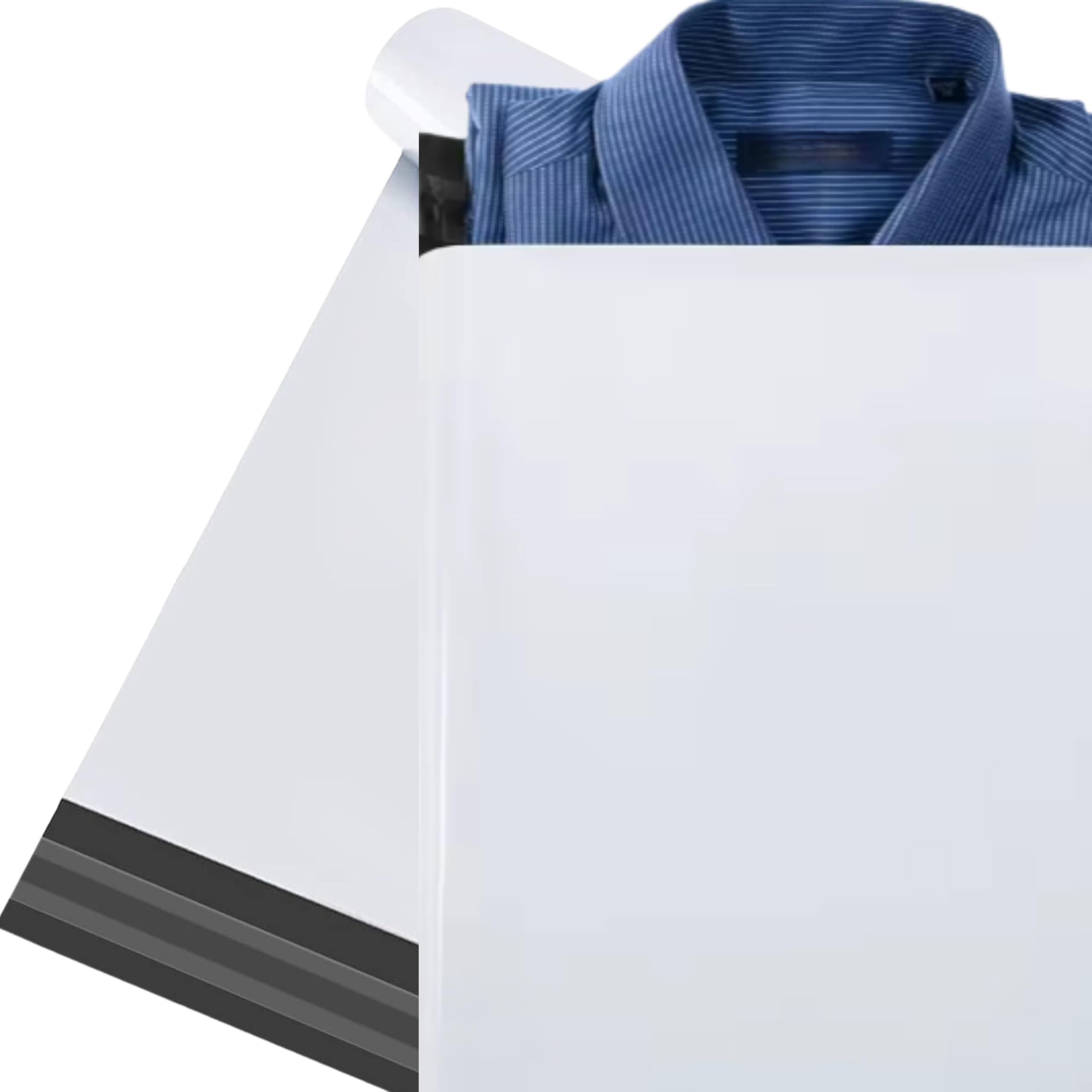 MallexoHub 100 Pcs 14x18 Inch Poly Mailers Shipping Envelopes, Strong Adhesive Self Sealing Courior Bags, Waterproof, and Tear-resistant Postal Mailing Bags for Clothing, Books, and Accessories