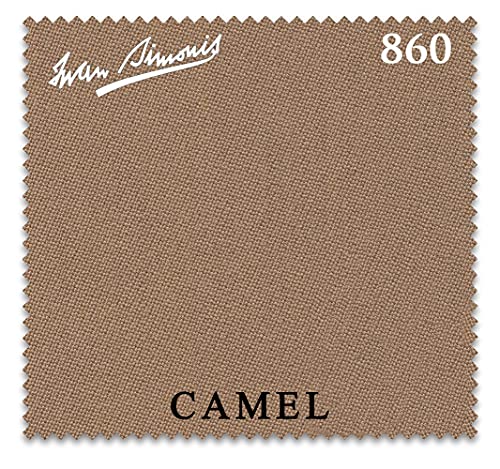 Iwan Simonis 860 Pool Billiard Table Cloth - Authorized Dealer (Camel, 12 ft)