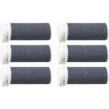 6Pcs Extra Coarse Refill Rollers Heads for Emjoi Micro-Pedi Callues Remover Tool Compatible with Electric Foot File,Callus Remover Foot Care