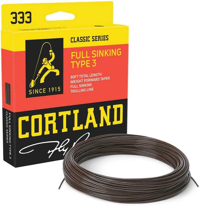 Cortland 333 Full Sinking Type 3 Fly Line