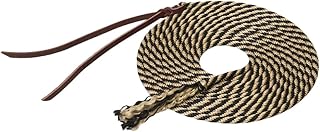 Weaver Leather Silvertip Get Down Rope Black/Tan, 14-Feet