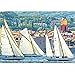 Produktbild LINXIJH DIY Malen Nach Zahlen Segelboot Geschenk Für Erwachsene Kinder Malen Nach Zahlen Kits Home Haus Dekor16X20 Inches (40X50 cm)