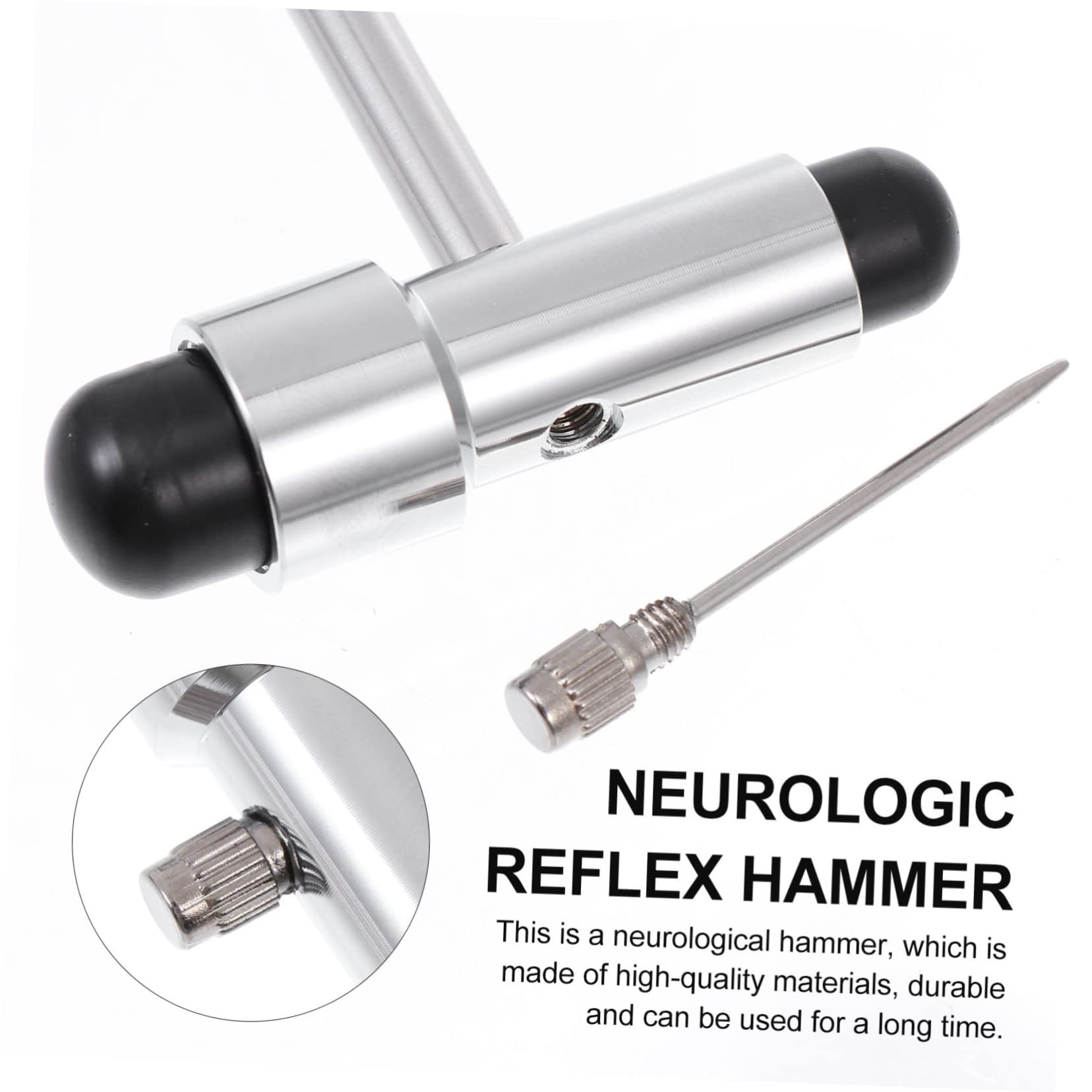 3stücke Neurologischer Reflexhammer Mit Und Bürste Leicht Tragbar Für Präzise Reflexdiagnosen Und Nervenempfindlichkeitstest Für Und Therapeuten