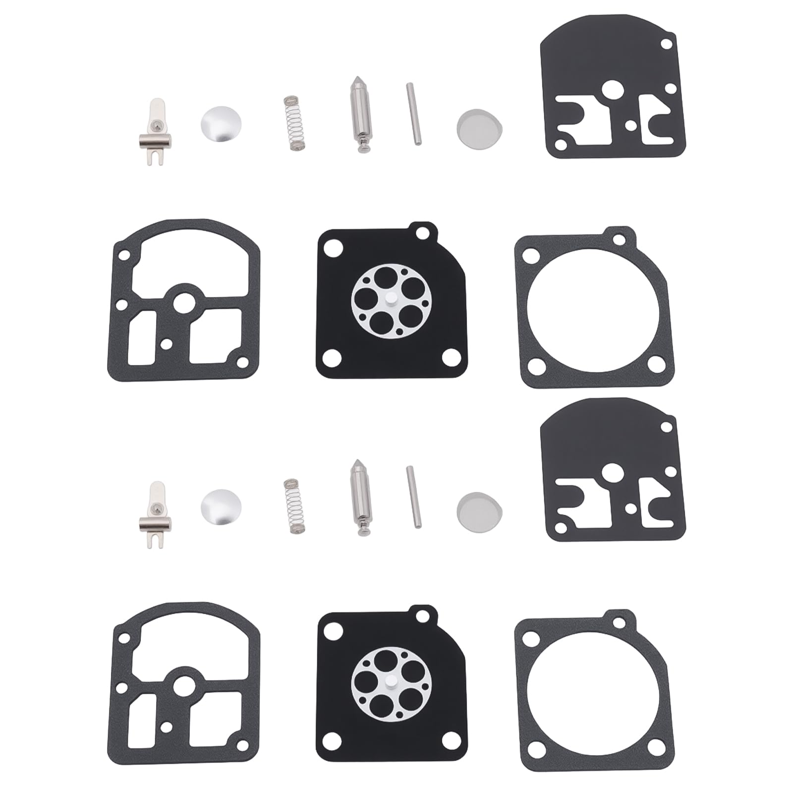 Emsea 2 Sets Carb Rebuild Repair Kit Compatible With Stihl-Zama 009 010 011 012 011Av