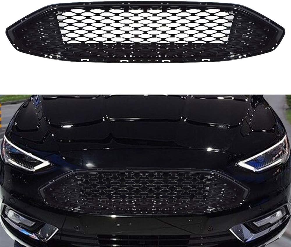 2015 Ford Focus Grille Chrome Upper Front Grille For Ford Fusion 2013-2016 - Performance Style, DS7Z8200BA Fit 2010 Ford Fusion Custom Grill - Foto 10