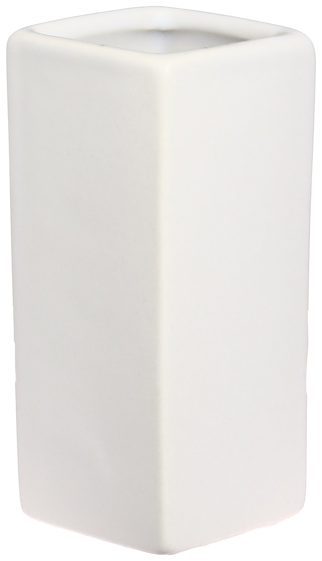 Amazon.co.jp: エイチツーオー 陶器花瓶SS 角 白 H1489 : ホーム