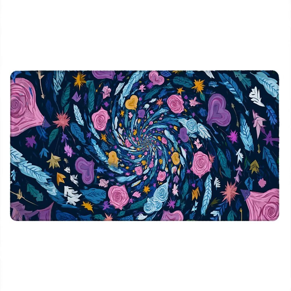 Podkładka pod mysz do gier XXL, 2000 x 1000 x 3 mm duża podkładka na biurko szyta gumowa podstawa, wodoodporna antypoślizgowa podkładka pod mysz, biurowy komputer stacjonarny, poprawiająca dokładność