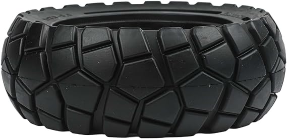 For Kukirin G2 Pro Replacement Solid Tyres 9x3.0-5.5 Puncture Proof Rubber Tires with Rugged Exterior Texture for Grip