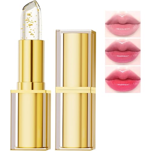 Color Changing Lipstick, PH Lipstick Color Changing, PH Adjusting Lip stick, Clear Lip stick That Changes Color, Long Lasting Moisturizing Tinted Lip Balm, Non-Sticky Formula, Mothers Day Gifts (1pcs)