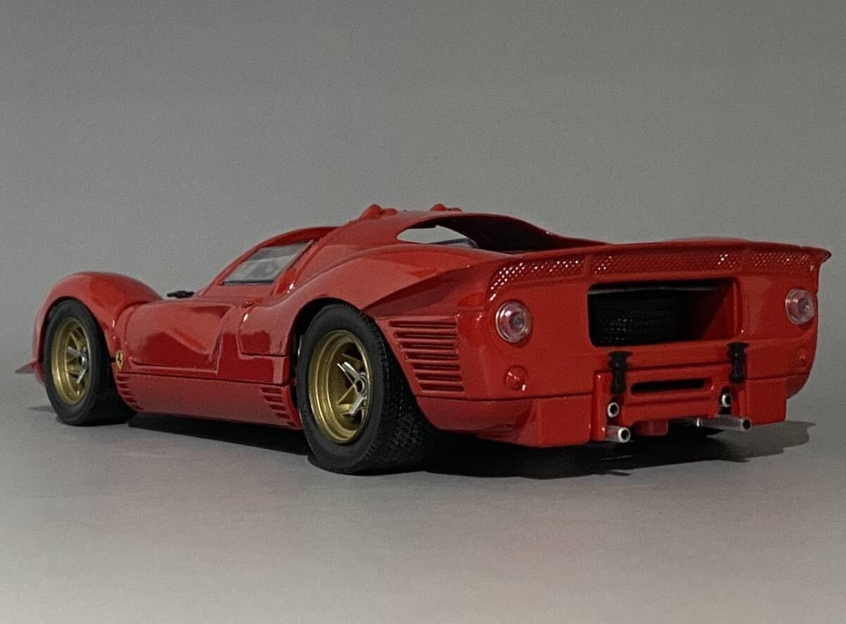 1/43 Bang フェラーリ 330 P4 Le Man's 1967 #19 エッチング仕様 精密