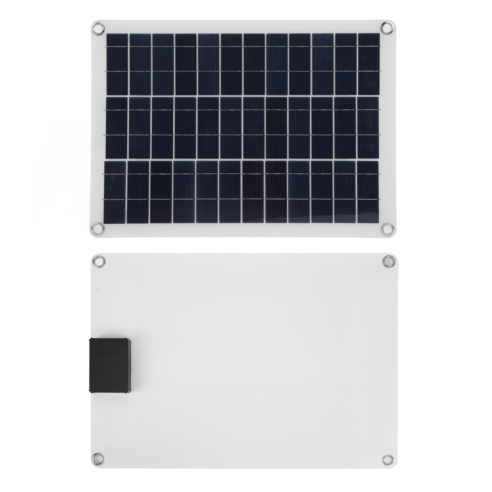 Panneau de charge solaire efficace en silicium monocristallin pour caméras de surveillance sonnette 15 W 12 V