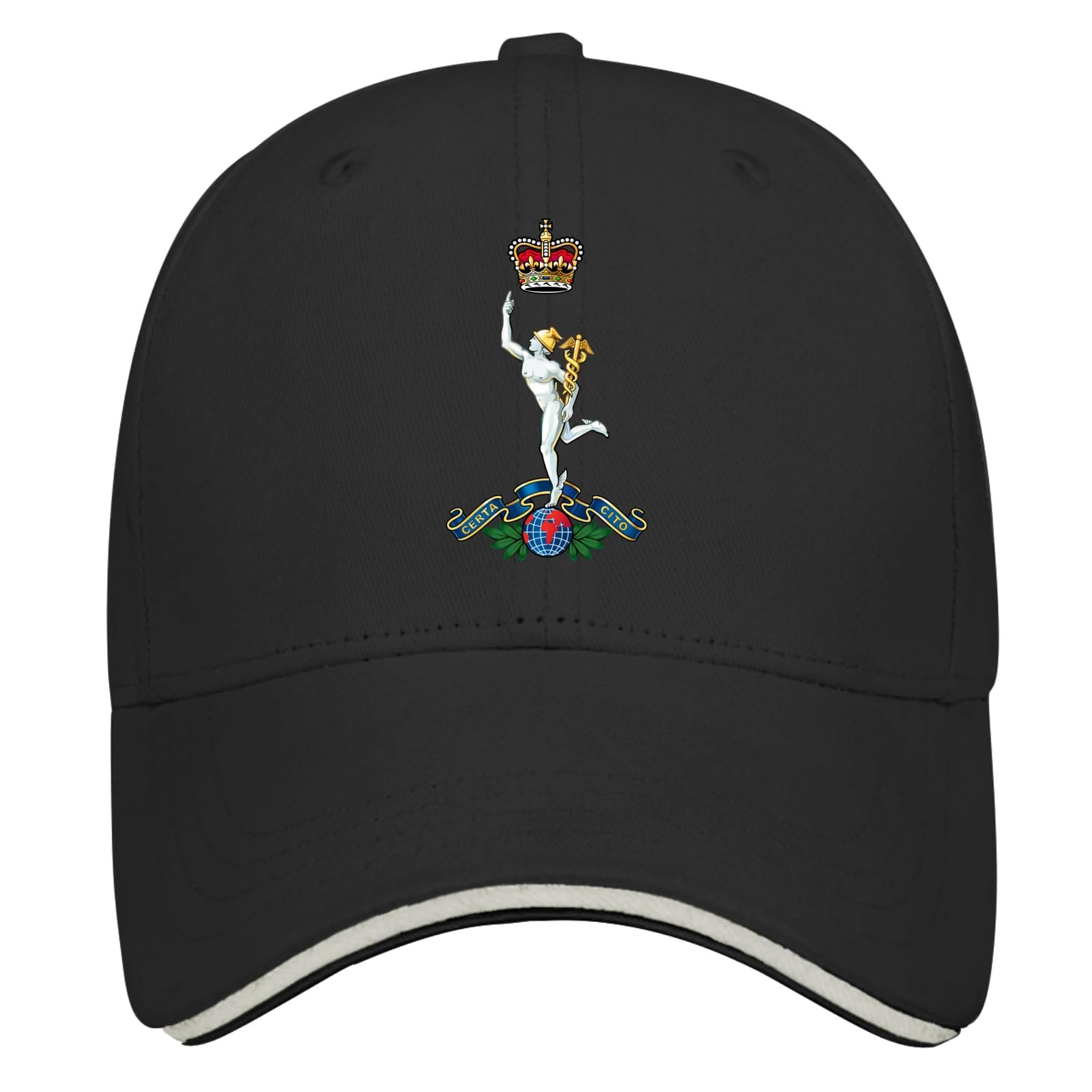 Nuanua Royal Corps Signals Combat Support Arms British Army Baseball Cap Graphic Golf Hats for Teen Unisex Gift for Family