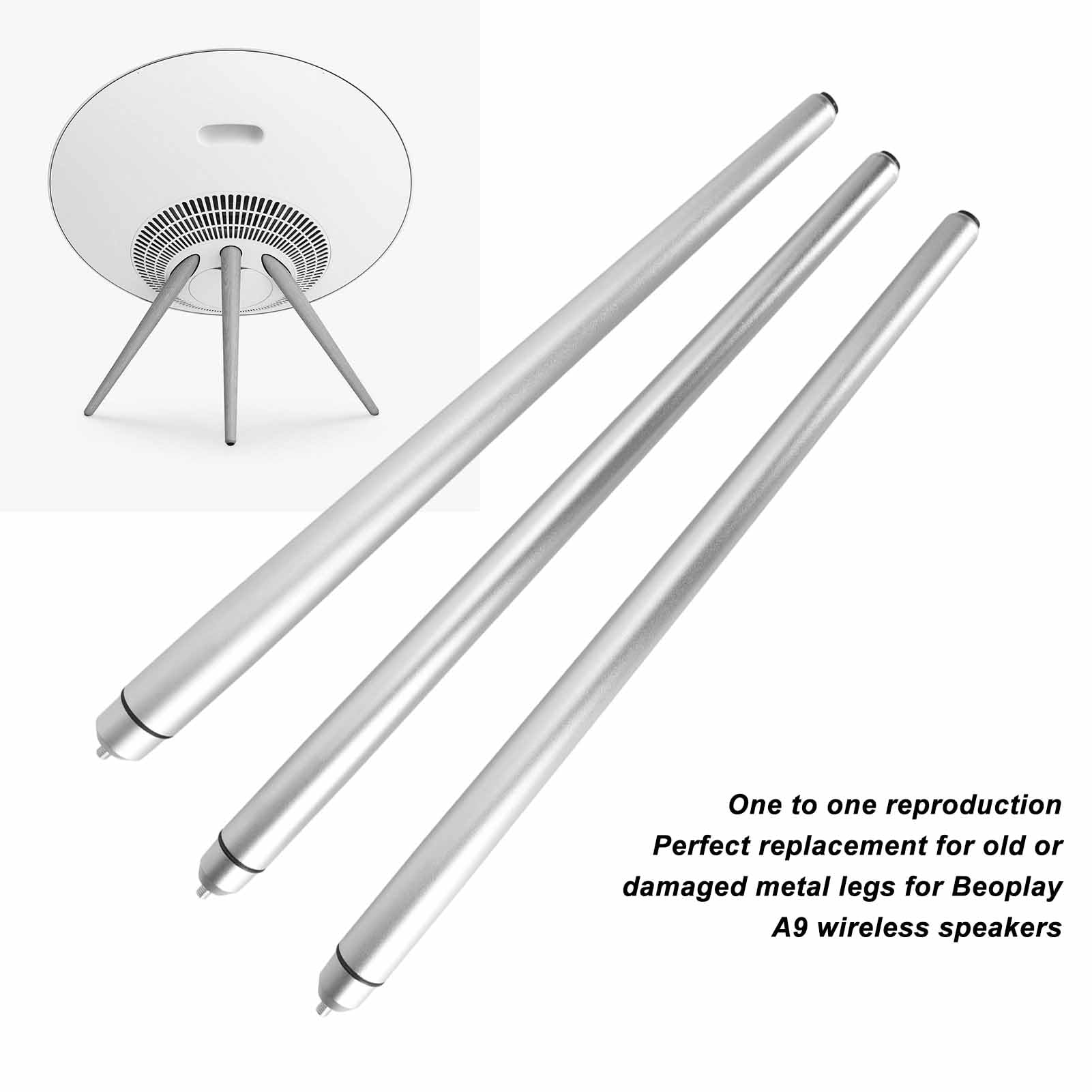 Bang&Olufsenバングアンドオルフセンbeoplay a9脚 スタンド Amazon | ワイヤレススピーカー脚交換用、金属製脚交換用 Bang
