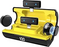 Vista 13 de PoP voice Mini micrófono inalámbrico Lavalier para iPhone 15/16/17 y Android, micrófono de solapa con reducción de ruido, duración de batería de 30