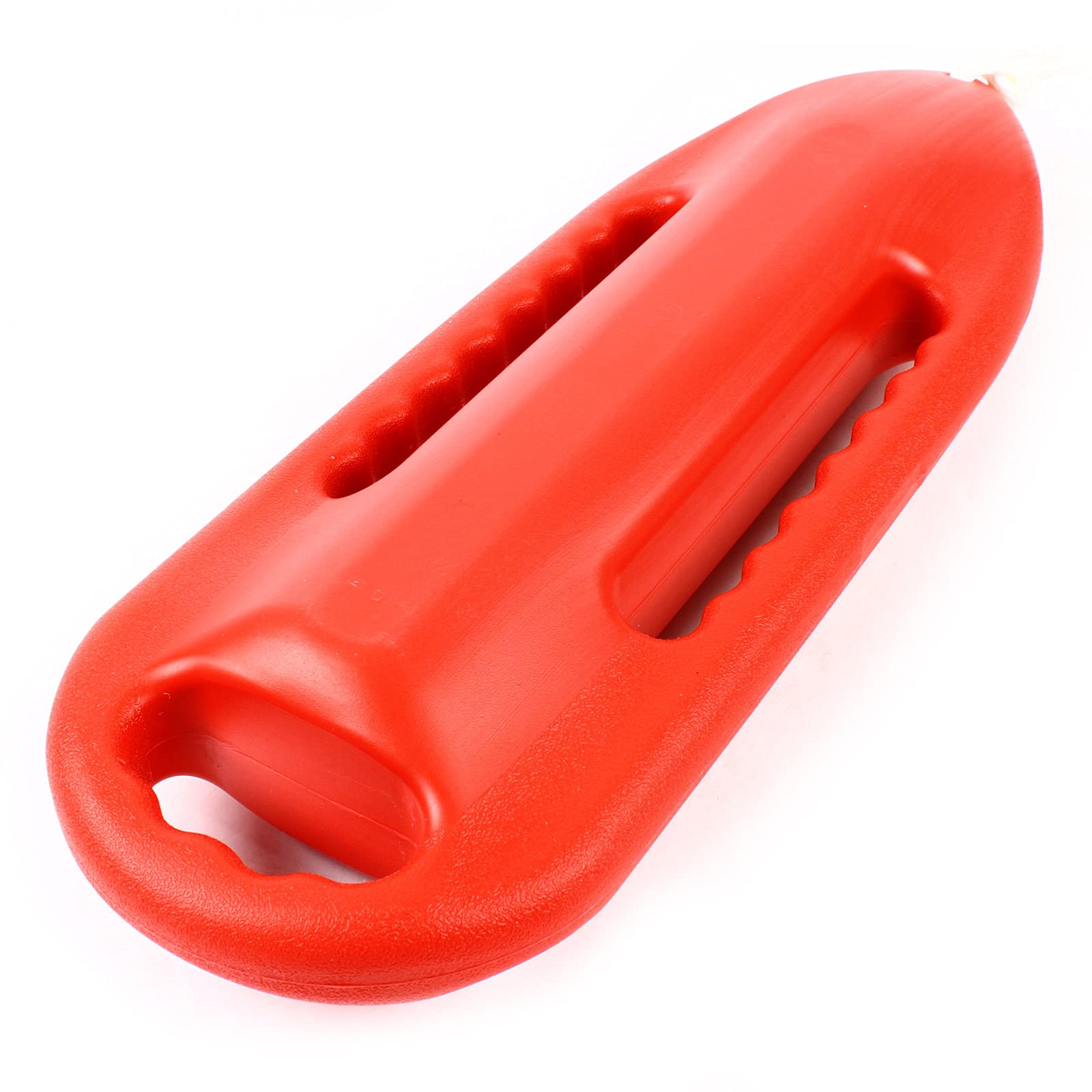 3 Handle Swimming Life Buoy, Professional Rescue Can Swimming Float Rescue Buoy, 154LBS Lifeguard Rescue Tube Swimming Float Lifeguard Floats Water Rescue Equipment with Adjustable Waist Belt