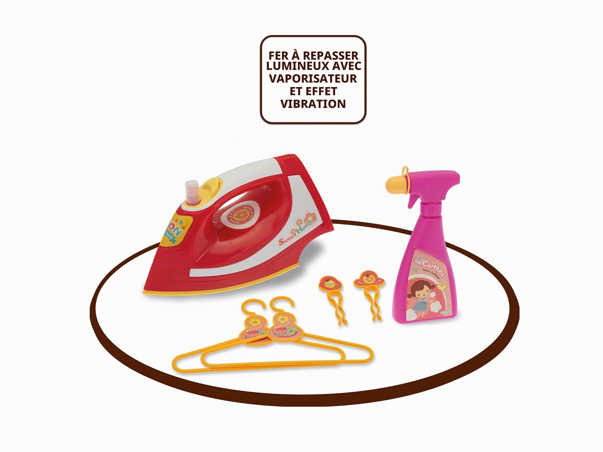 Théorème 63722 Set Table à Repasser stiramagica avec patère