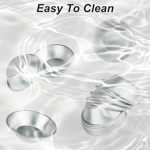 Miniatura 3 de Weilan 25 piezas de moldes para magdalenas para magdalenas, moldes para tartas de huevos, moldes para hornear – Antiadherente Puto Cup