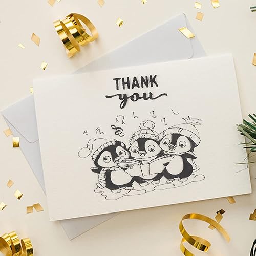 Miniatura 5 de Troqueles de corte de pingüino de Navidad para hacer tarjetas, animales de Navidad, troquelados, plantillas de estampado, herramienta para álbumes