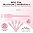 Kopperko Mini Face Cream Spatula (2.5, 500 Pack) - Small Lotion Spatula Tool for Skincare, Creams & Crafts | Skincare Applicator for Mixing, Cosmetic, Face Mask | Disposable Makeup Paddles | Pink