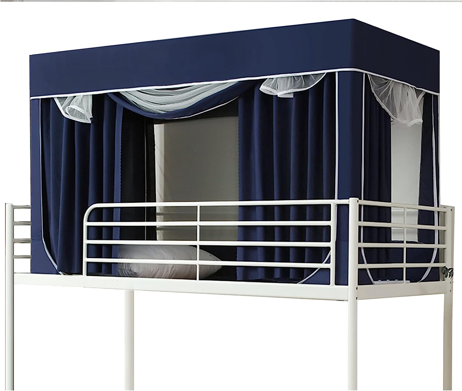Mosquito Net For Bed, Pop Up Single Bed Tent Curtain Shading Nets for Students Dormitory Bunk Bed - Dustproof and Portable Solution
