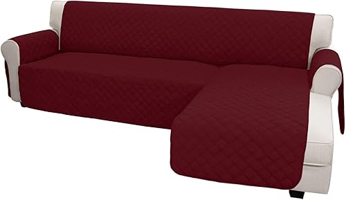 Miniatura 44 de Easy-Going - Fundas reversibles para sofá seccional en forma de L para perros, funda para sofá, funda para diván, protector de muebles para Gris