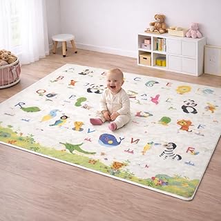 Baby Play Mat - Double sided Foam Floor Mat