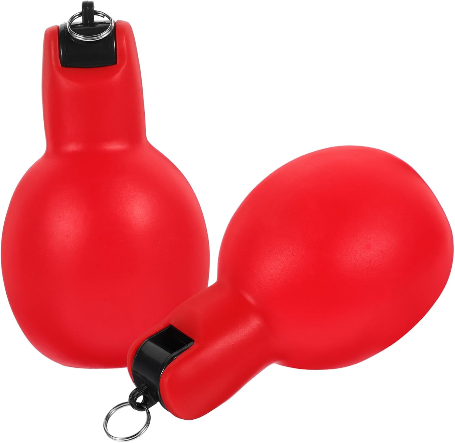 4 Pcs Outdoor Whistle Hiking Squeeze Whistle Camping Whistle Outdoor Hand Whistle Emergency Whistle