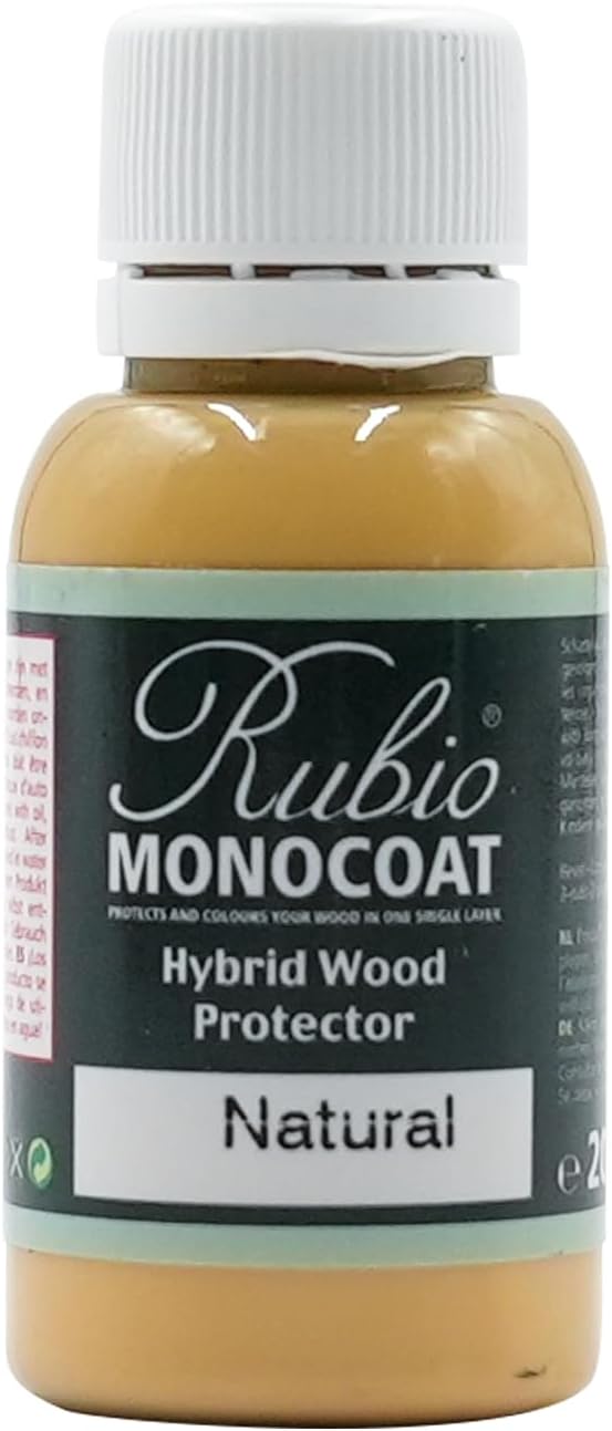 Rubio Monocoat Hybrid Wood Protector 30 ft² | Exterior Wood Oil Finish, Color & UV Protection for Outdoor Wooden Surfaces & Furniture | 100 mL, Look Ipe