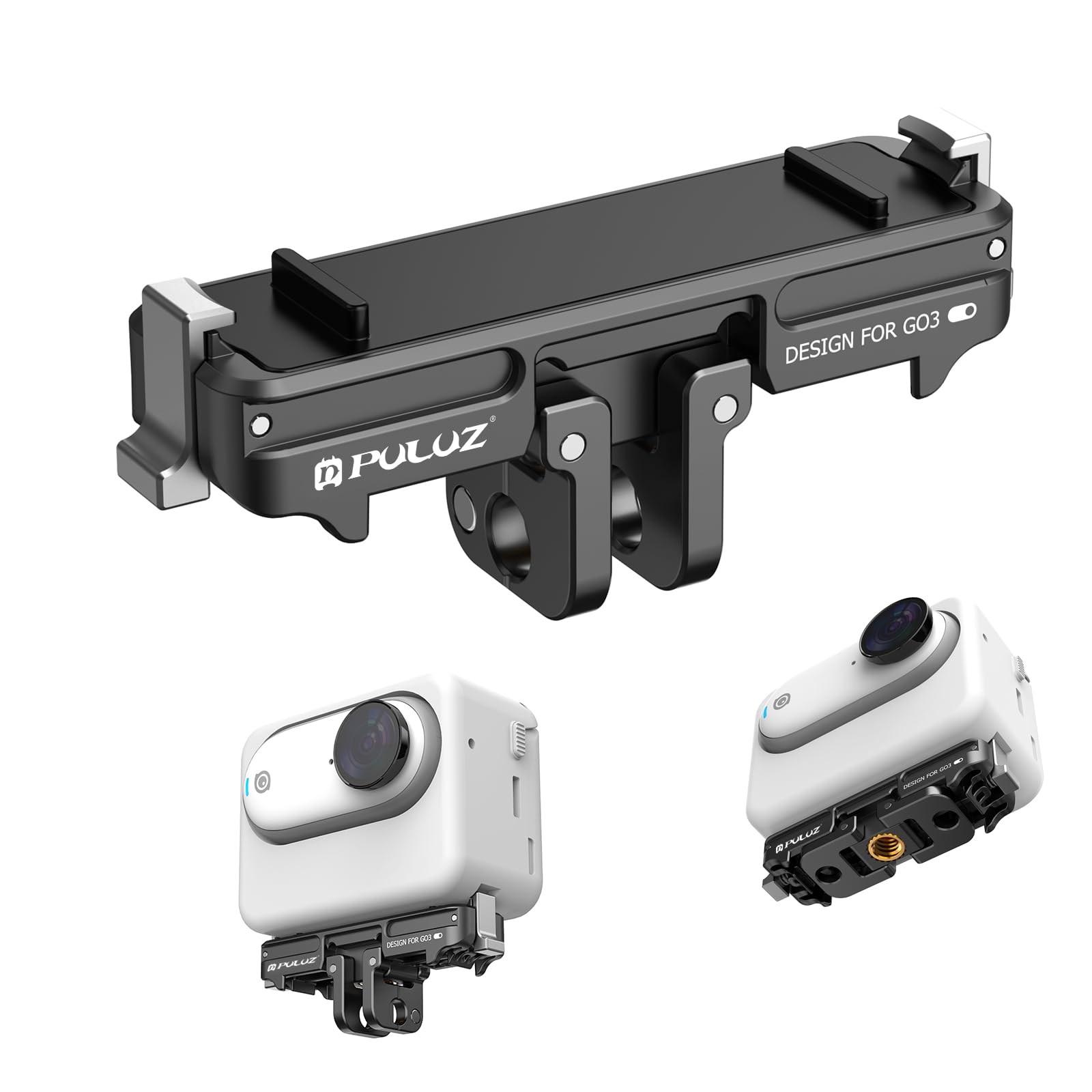 Support Magnétique Pour Insta360 GO Ultra - Accessoire Action Cam - Fixation Forte 180° - Compatible Surfaces Métalliques