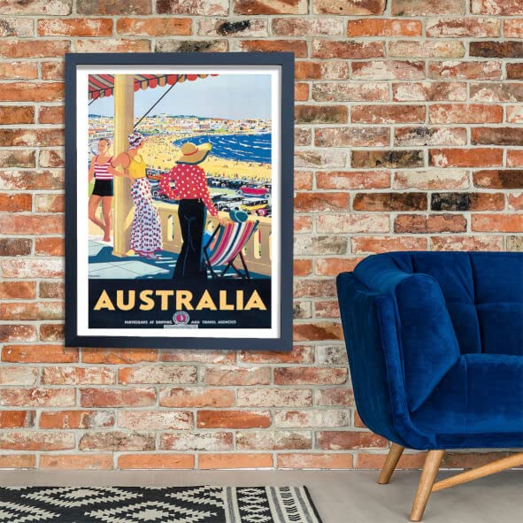 Affiche encadrée Australie pour raviver un mur blanc avec style - 2
