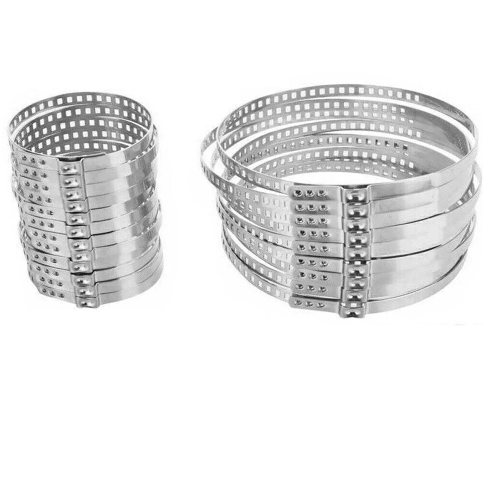 CV Joint Boot Kit Zestaw 30 uniwersalnych zacisków do osłon przegubów homokinetycznych ze stali nierdzewnej naprawy i zabezpieczania o średnicy 20–120 mm