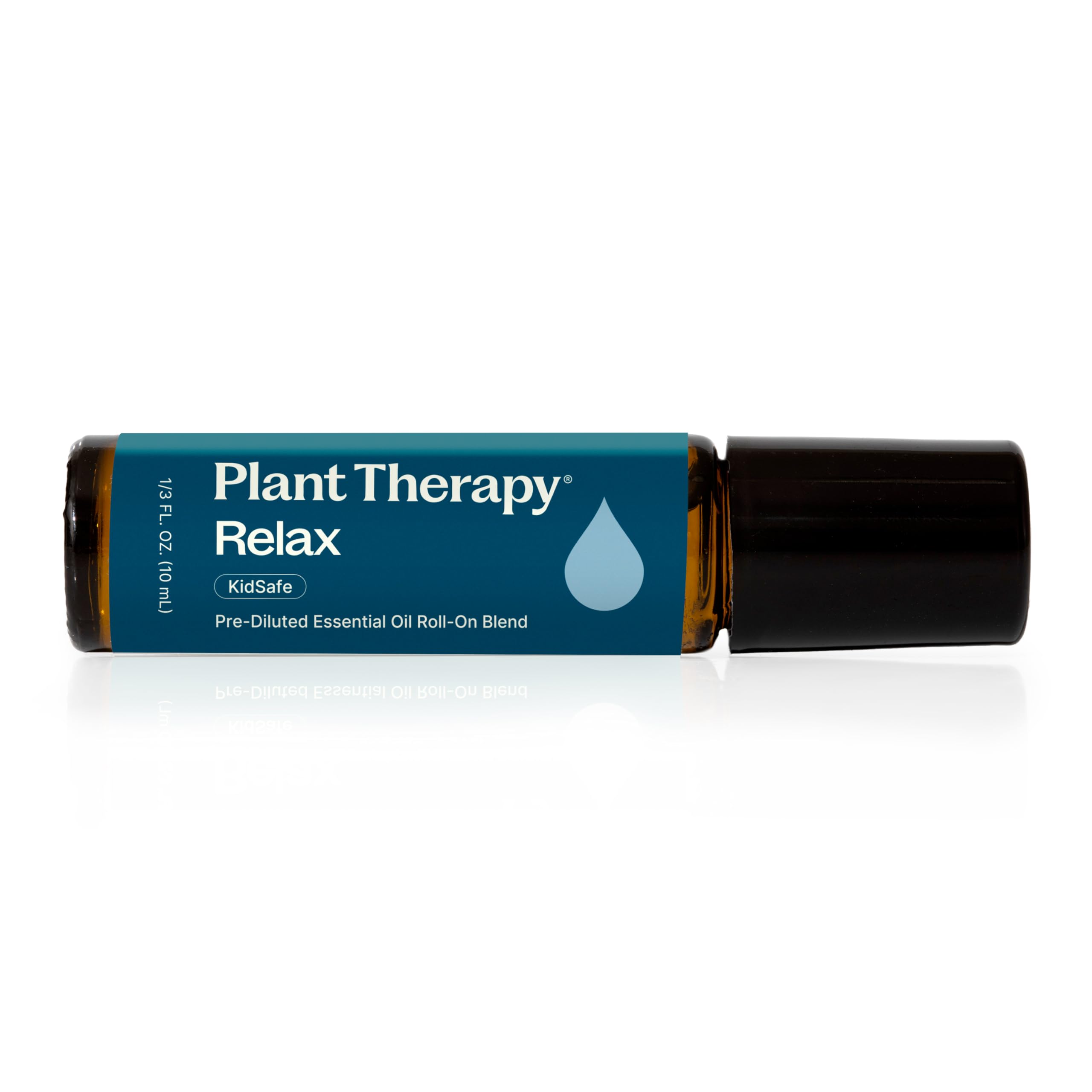 Plant TherapyRelax Essential Oil Blend Pre-Diluted Roll On 10 mL (1/3 oz) 100% Pure, Natural Aromatherapy, Therapeutic Grade