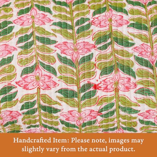 Quilted Floral Makeup Bag Set – Madagascar Prewinkle Vanilla Pattern 3 Sizes, Waterproof Lining, Make Up Travel Cosmetic & Toiletry Bags For Traveling Women2