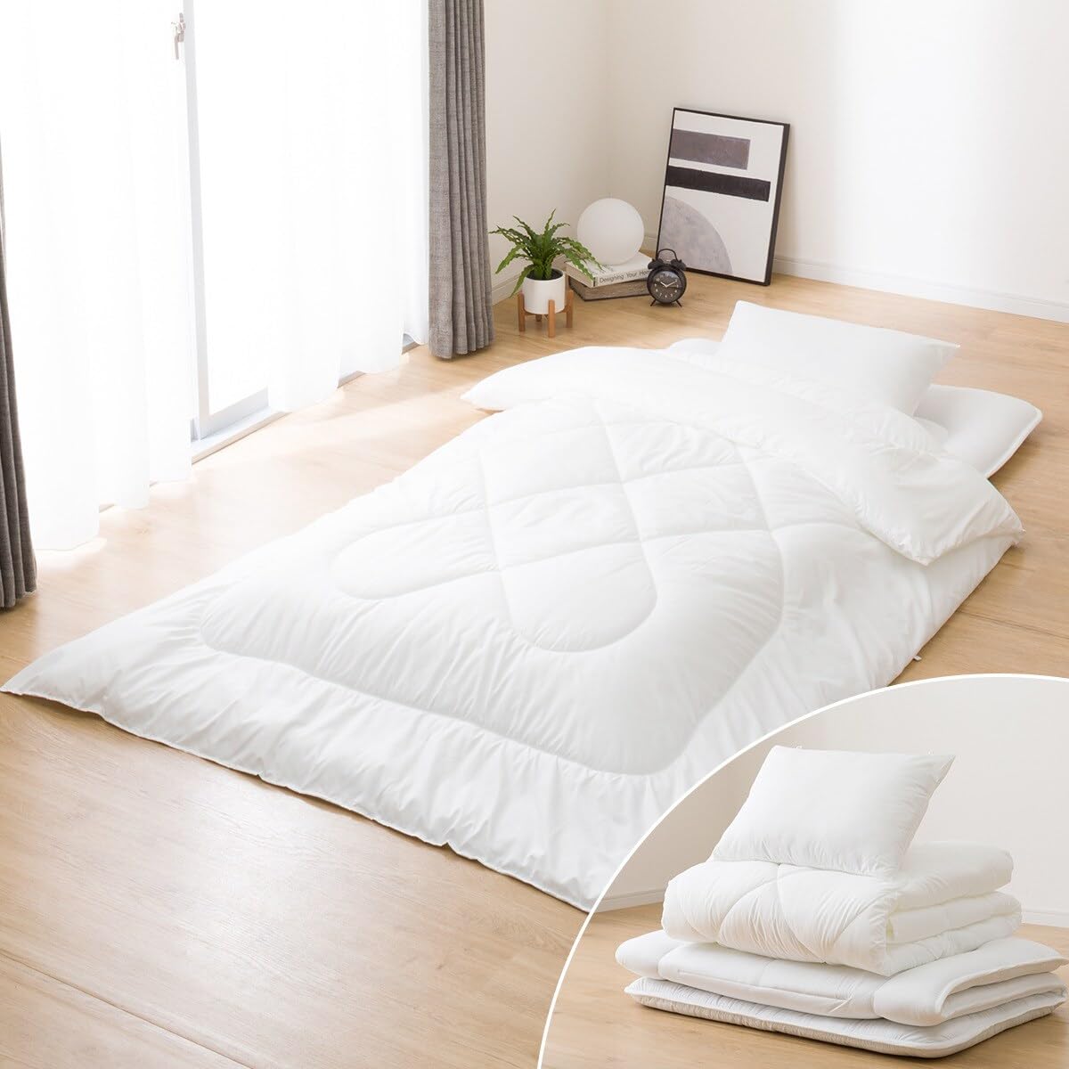 Amazon｜ニトリ(NITORI) 抗菌防臭寝具3点セット シングル S2507 S