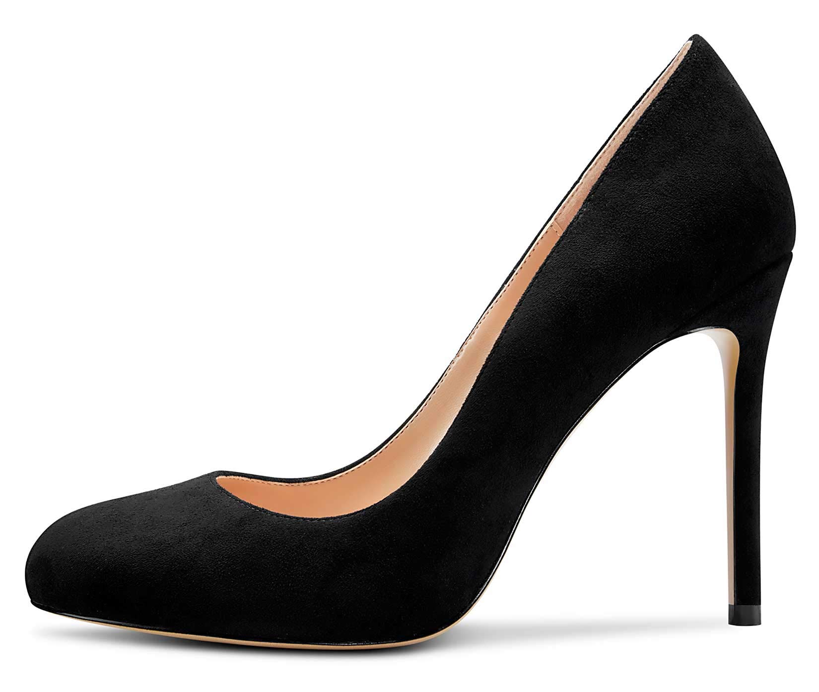 Castamere Scarpe col Tacco Donna Moda Punta Arrotondata Tacco a Spillo 10CM High Heels