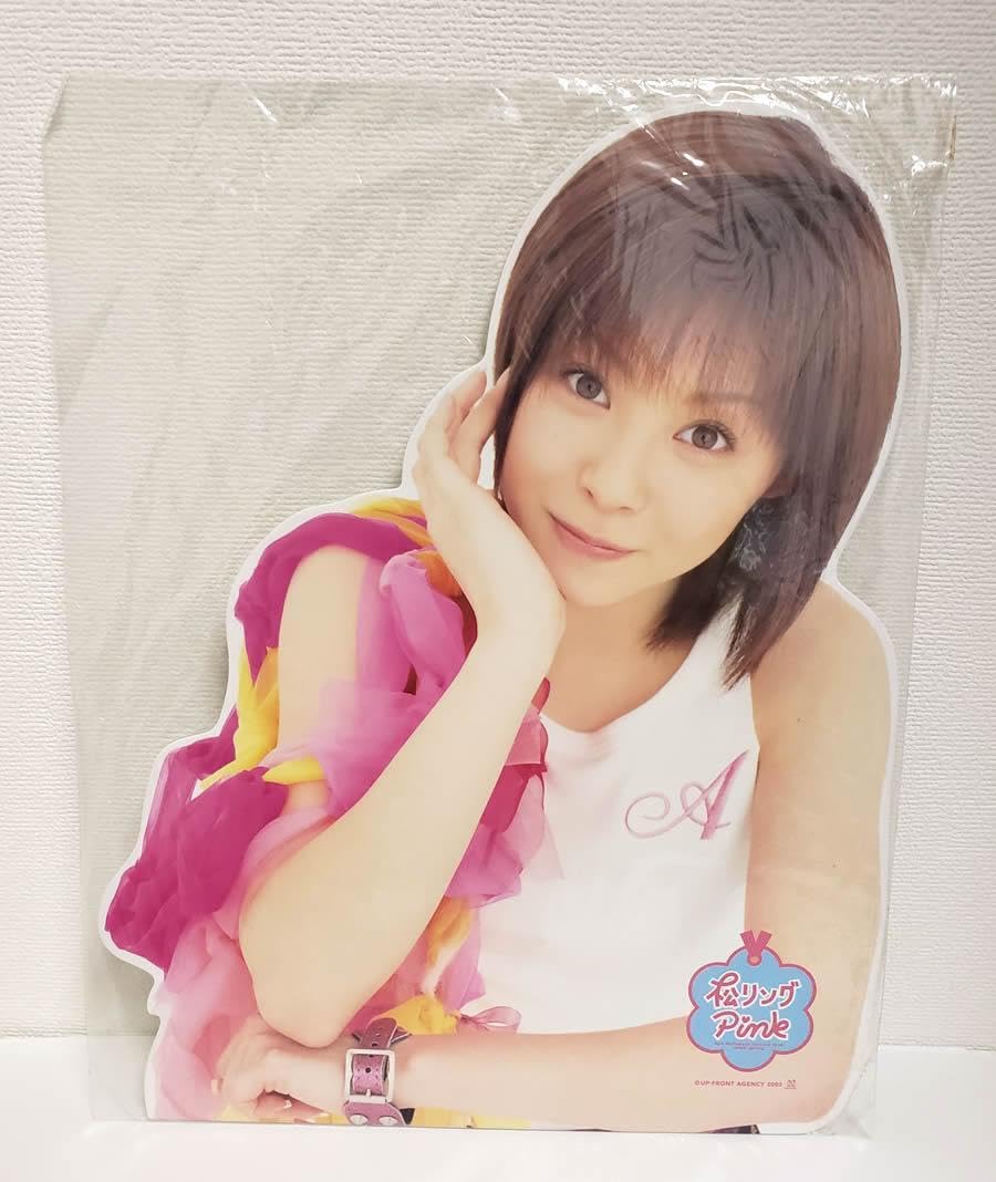 Amazon.co.jp: 松浦亜弥 オフィシャルグッズ うちわ パネルスタンド 2