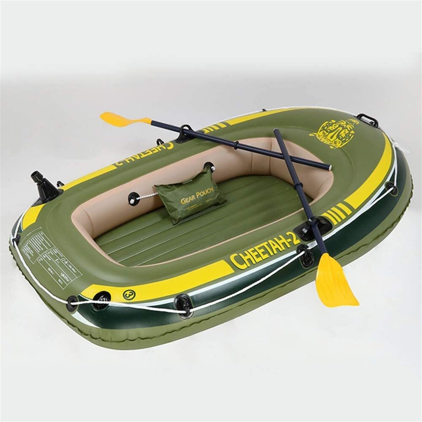Kayak gonflable compact anti-crevaison pour rafting en rivière - 8