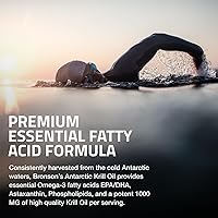 Vista 4 de Suplemento Antarctic Krill Oil de 0.035 onzas, de Bronson , No Model, 1