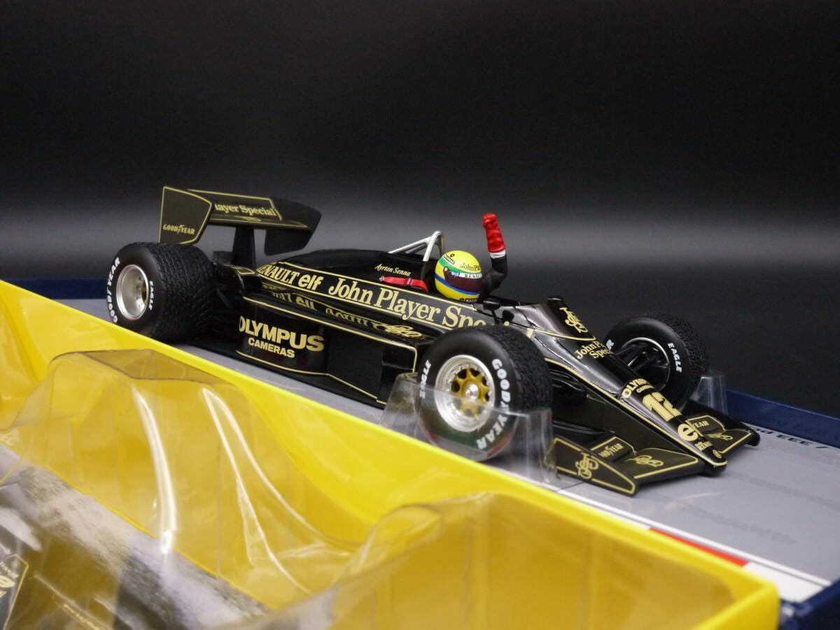 1/18 ロータス 97T ガッツポーズ JPS 初優勝 A.セナ PMA アイルトン