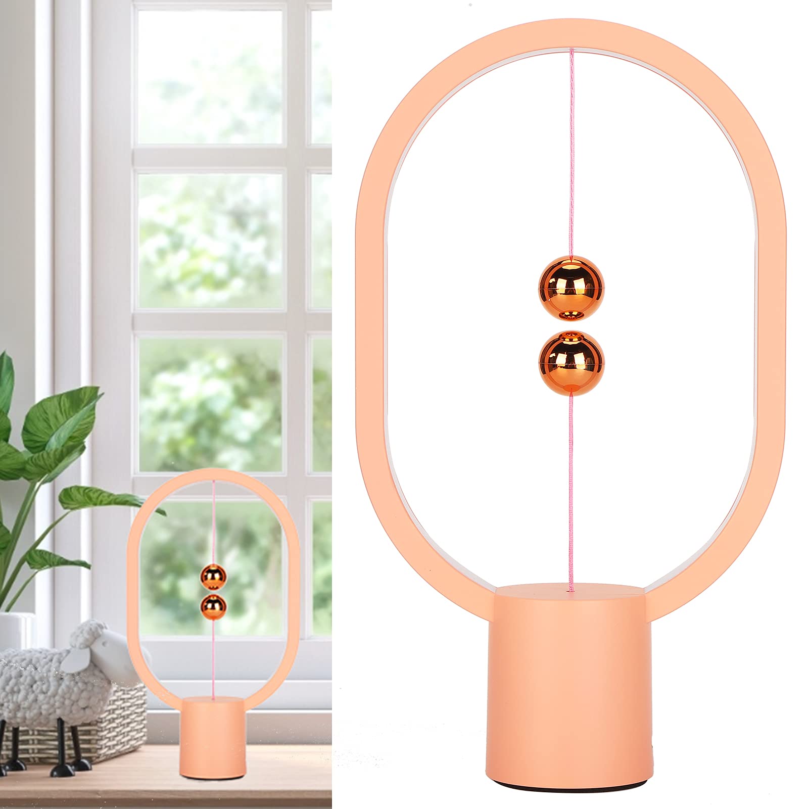 Amazon.co.jp: バランスランプ、磁気空中スイッチナイトライト