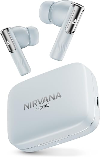 Boat Nirvana Ivy, 50dB Hybrid ANC, 360º Spatial Audio, Dynamic Head Tracking