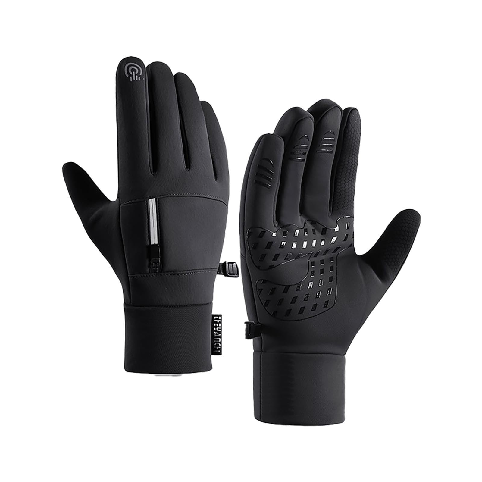Women Warming Gloves Men Waterproof Winter Gloves Cold Weather Gear Skiing Accessories with Touchscreen Fingers
