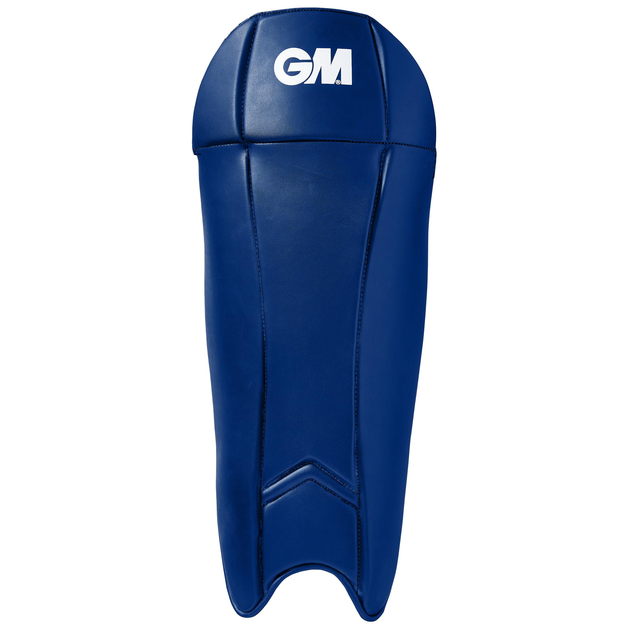 Gunn & Moore GM Cricket Wicket Keeper Keeping Pads | Maxi 606 | PVC Facing with Dual Layer Foam Face Filling | Mesh Instep | Adult | Approx 1.065 kg per Pair | 1 Pair | Navy with GM Logo