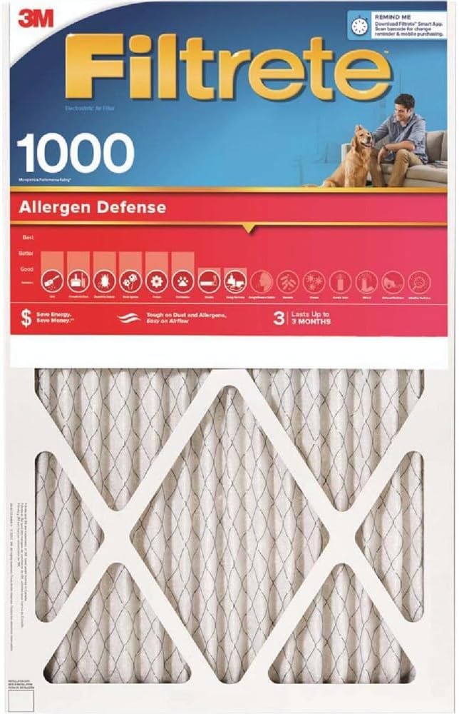 3M COMPANY 9805-6 14-Inch x 20-Inch x 1-Inch Filtrete Filter
