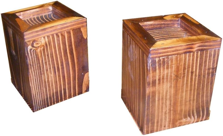 Steve's Gift Shoppe Bed Lifter Bed Riser 6 Inch Lift Height for 4-Inch Post Douglas Fir Solid Core - Very Strong - Set of Two