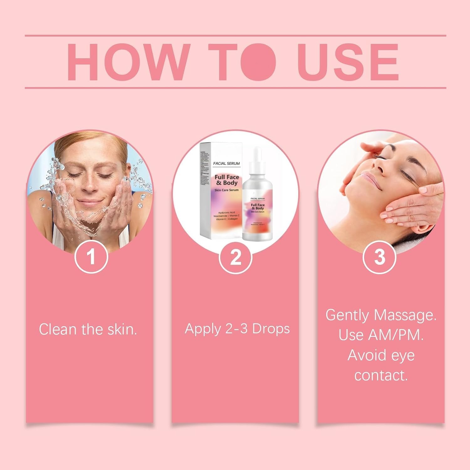 Suero para la piel para rostro y cuerpo